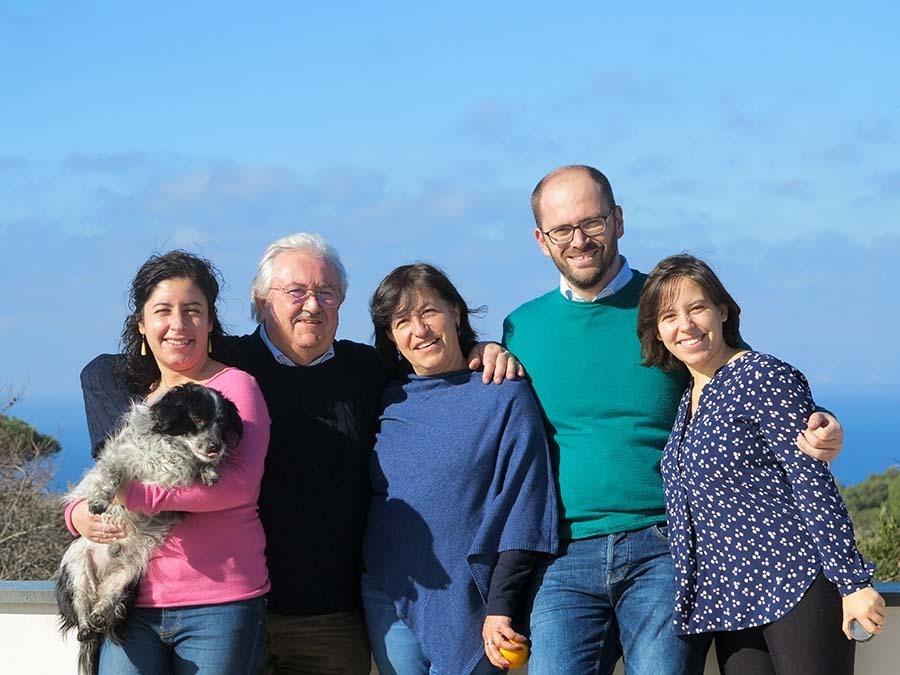 Antonietta, Tonino, Marianna, and Simona